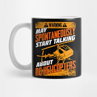 Model Helicopter Chopper RC Copter Pilot Gift Mug